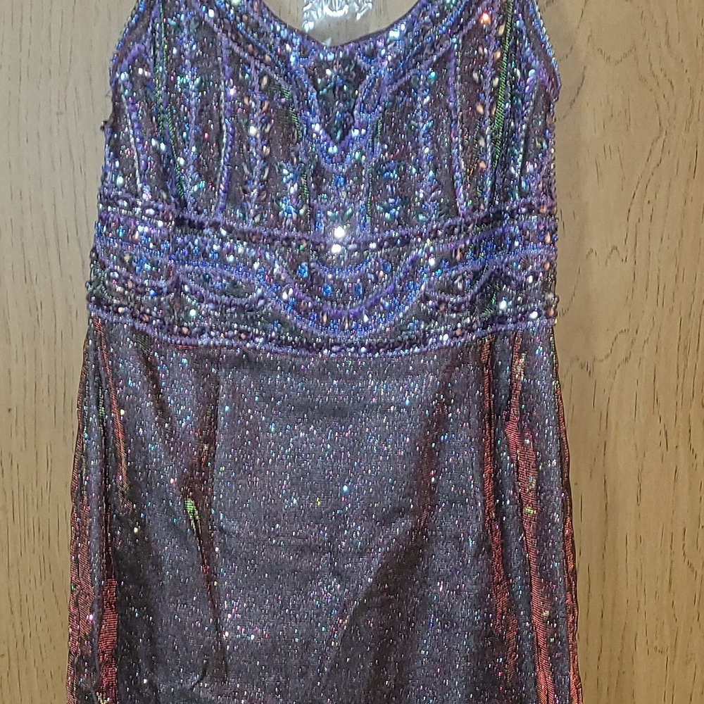 Rachel Allan Purple Sheath Dress for Cocktail Night/Homecoming/Party